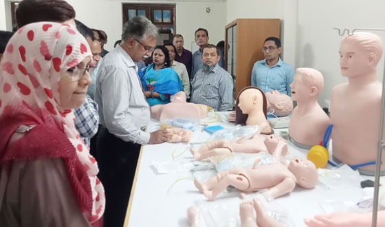 কৃত্রিম মানব শরীরসহ অঙ্গ প্রত্যঙ্গ দিয়ে প্রশিক্ষণ গ্রহণ করবে শিক্ষার্থীরা