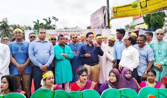 বর্নাঢ্য আয়োজনে ১৪৪ তম 'খুলনা দিবস' পালন