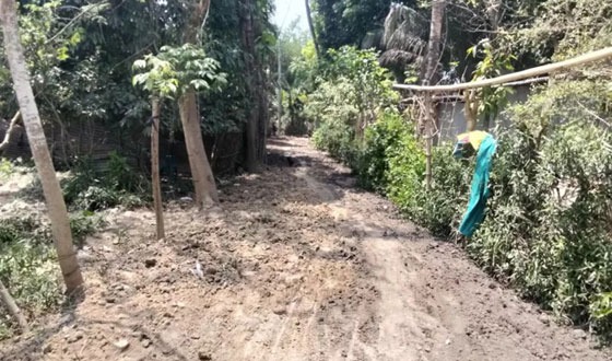 আ’লীগ নেতা রাস্তা খুঁড়ে রেখে উধাও, উন্নয়নের নামে জনভোগান্তি