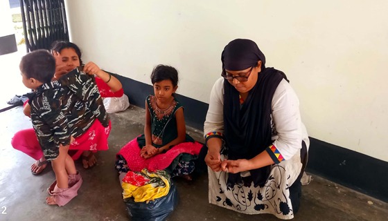 সাপাহার সীমান্ত দিয়ে ৪ জন বাংলাদেশীকে পুশইন