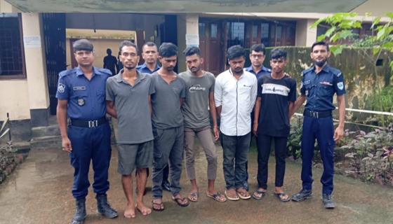 কচুয়ায় প্রকাশ্যে ছাগল চুরি, আটক ৫