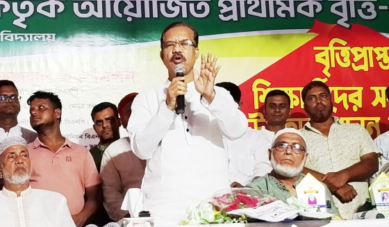 লেখাপড়া শিখে মানুষের মতো মানুষ হতে হবে: ফজলুল হক মিলন