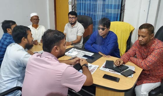 দৌলতখান প্রেস ক্লাবে সাংবাদিক তুহিন হত্যার বিচার দাবি