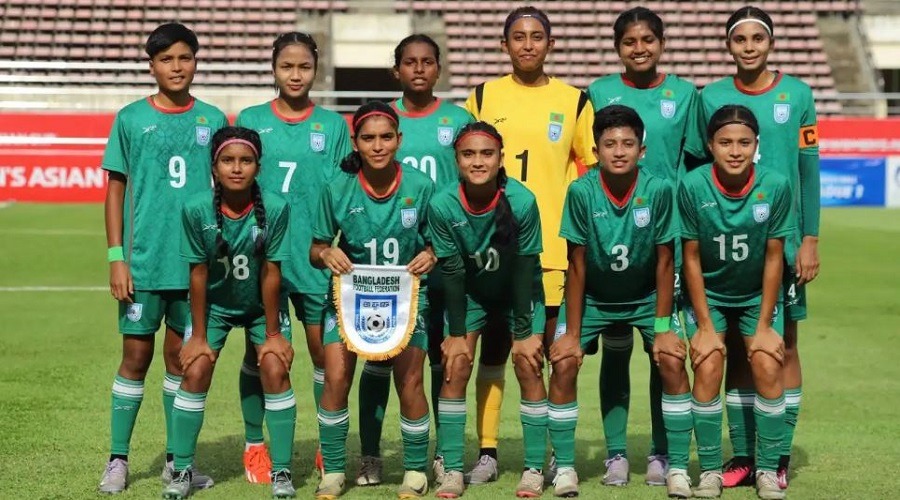 দক্ষিণ কোরিয়ার কাছে বড় হার মেয়েদের