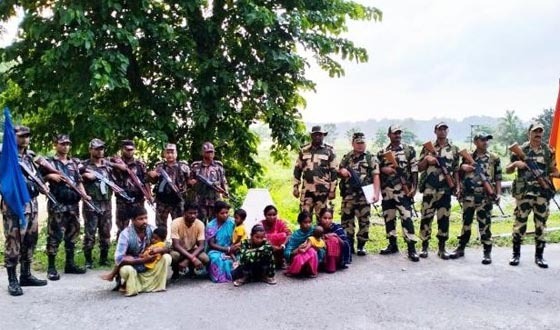 শেরপুর সীমান্তে ১০ বাংলাদেশিকে হস্তান্তর করেছে বিএসএফ