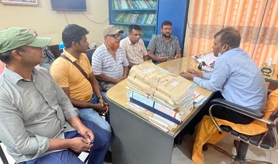 দিনাজপুর-২৯৩৬ এর নবনির্বাচিত নেতৃবৃন্দের সৌজন্য সাক্ষাৎ