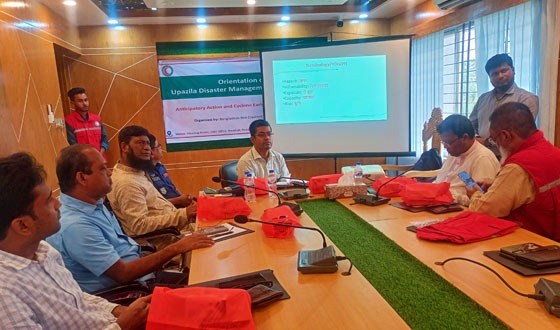কাউখালীতে দুর্যোগ আগাম কার্যক্রম বিষয়ক দিনব্যাপী কর্মশালা