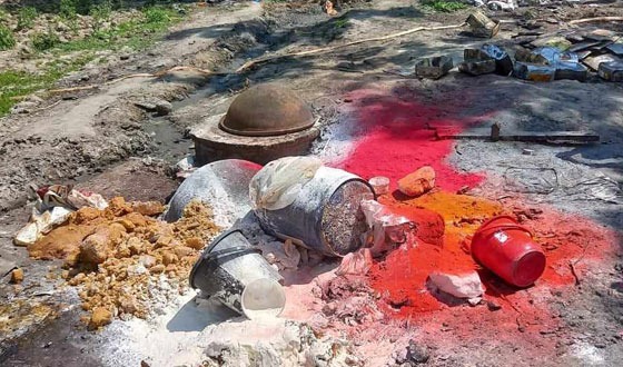 বাঘায় ভেজাল গুড় তৈরির দুই কারখানায় ৫০ হাজার টাকা জরিমানা