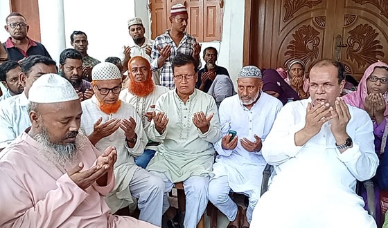 লোহাগড়ায় এনপিপির উদ্যোগে খালেদা জিয়ার জন্মদিনে দোয়া