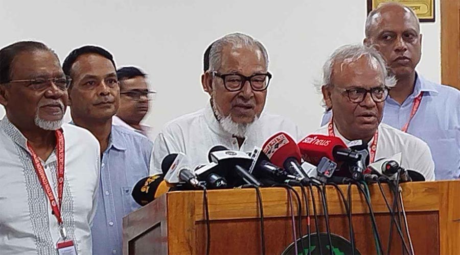 ‘না ভোট’ ছিল বিশিষ্টজনদের প্রস্তাব, বিএনপির দাবি নয়: নজরুল ইসলাম খান