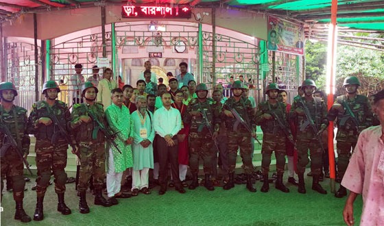 কবি বিজয় গুপ্ত প্রতিষ্ঠিত মনসা মন্দিরে বাৎসরিক পূজা