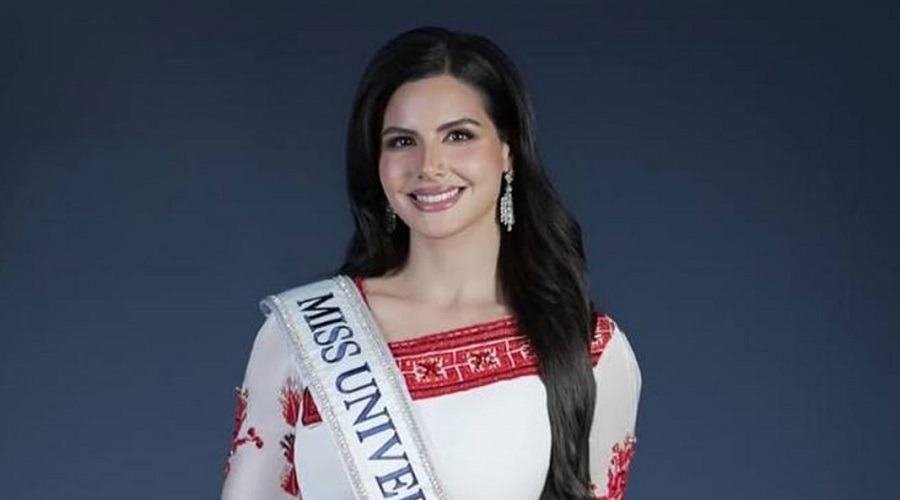প্রথমবার মিস ইউনিভার্সের মঞ্চে ফিলিস্তিনি তরুণী