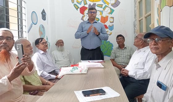 কচুয়ায় নবাগত উপজেলা নির্বাহী অফিসারকে সংবর্ধনা প্রদান