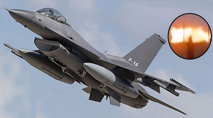 মহড়ায় এফ-১৬ যুদ্ধবিমান বিধ্বস্ত, বেঁচে নেই পাইলট