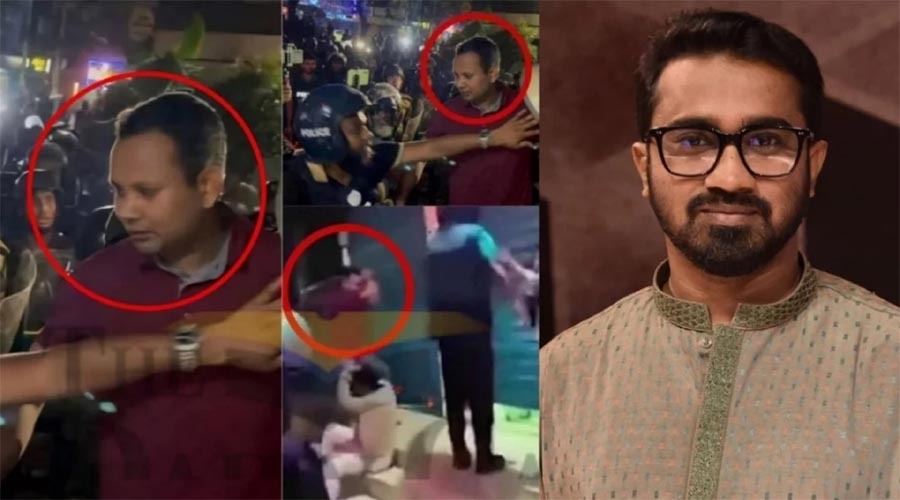 লাল পোশাকধারী হামলাকারীর পরিচয় প্রকাশ করলেন রাশেদ খান