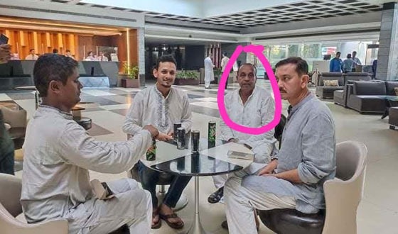 মহেশখালীর আ'লীগ নেতা শান্তিলাল নন্দী ধরাছোঁয়ার বাইরে