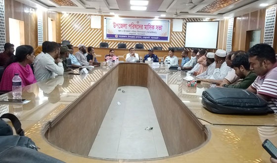 মোল্লাহাটে উপজেলা আইন-শৃঙ্খলা কমিটির মাসিক সভা