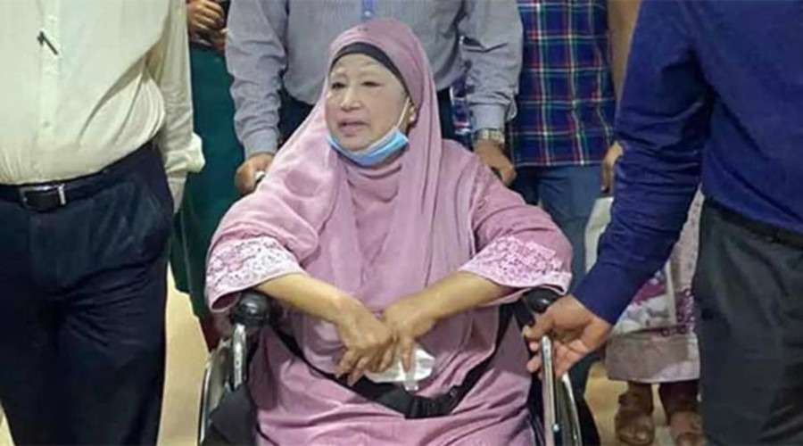 মধ্যরাতের পর খালেদা জিয়াকে নেয়া হবে লন্ডনে