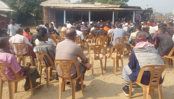 ঘোড়াঘাটে সেনাবাহিনীর উপর হামলার প্রতিবাদে সংবাদ সম্মেলন