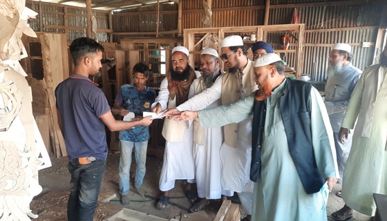 ব্রাহ্মণবাড়িয়া-১ আসনের বাংলাদেশ খেলাফত মজলিসের মনোনীত প্রার্থীর গণসংযোগ