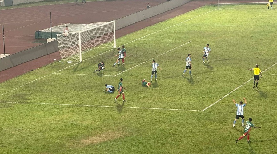 আর্জেন্টিনার সাথে ড্র করলো বাংলাদেশের যুবারা