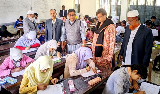 ধামইরহাটে বৃত্তি পরীক্ষায় অংশ নিল ২৭ বিদ্যালয়ের হাজারও শিক্ষার্থী