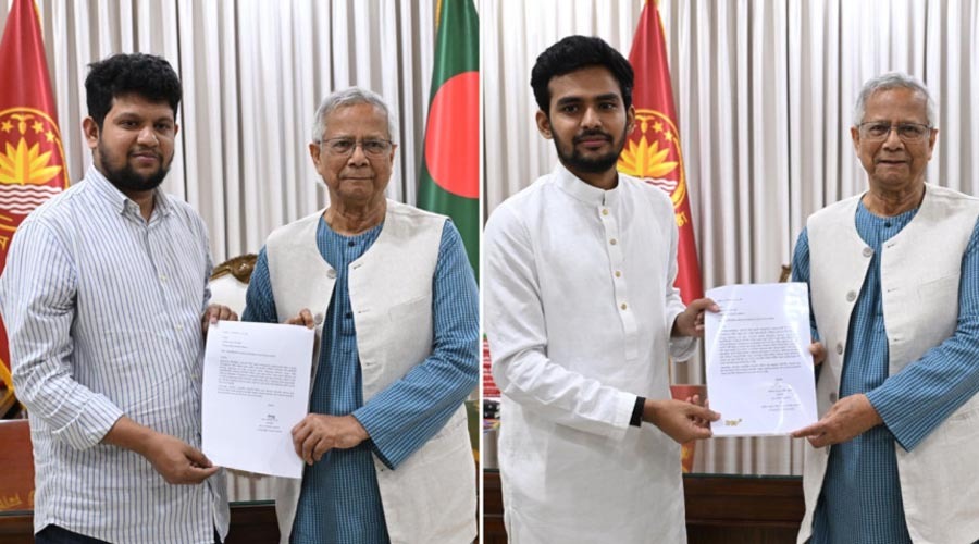 তফসিল ঘোষণার পর কার্যকর হবে আসিফ মাহফুদ ও মাহফুজ আলমের পদত্যাগ