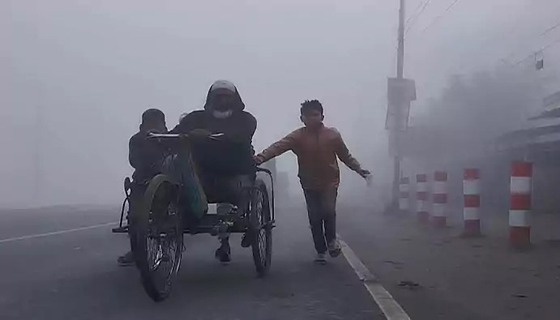 মৃদু শৈত্যপ্রবাহের কবলে পঞ্চগড়