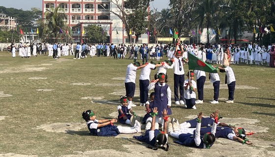 কাউখালীতে যথাযোগ্য মর্যাদায় মহান বিজয় দিবস পালিত