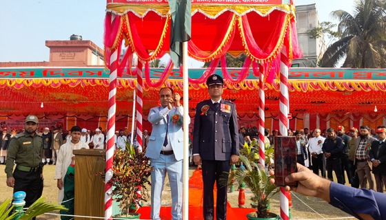 রাজারহাটে যথাযোগ্য মর্যাদায় মহান বিজয় দিবস পালিত