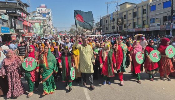 মহান বিজয় দিবসে সুনামগঞ্জ জেলা বিএনপির বিজয় র‍্যালি
