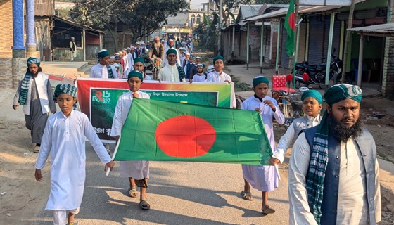 বড়াইগ্রামে মহান বিজয় দিবসে মুক্তিযোদ্ধা সংবর্ধনা