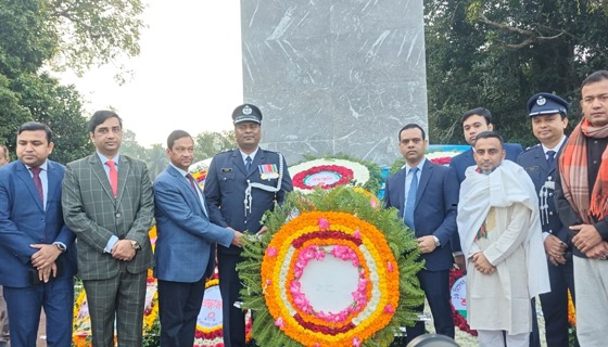 খাগড়াছড়িতে যথাযথ মর্যাদায় বিজয় দিবস পালিত