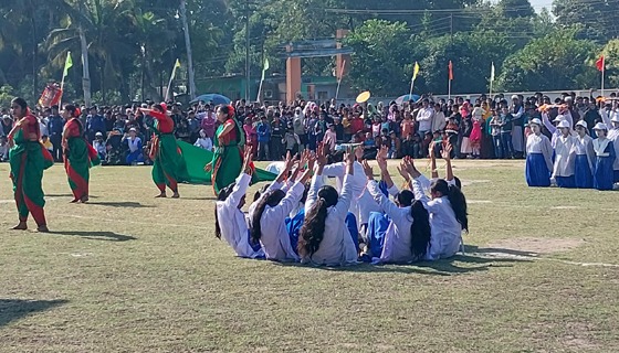 নাগেশ্বরীতে যথাযোগ্য মর্যাদায় মহান বিজয় দিবস উদযাপন