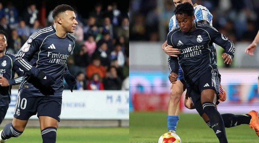 এমবাপের জোড়া গোলে শেষ ষোলোয় রিয়াল