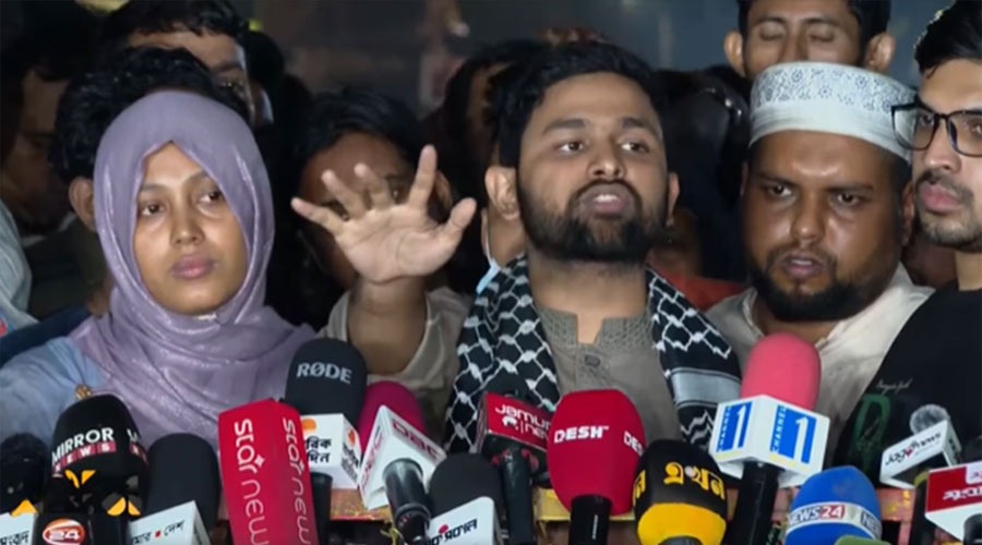 হাদির জানাজায় ইনকিলার মঞ্চের ২৪ ঘণ্টার আল্টিমেটাম