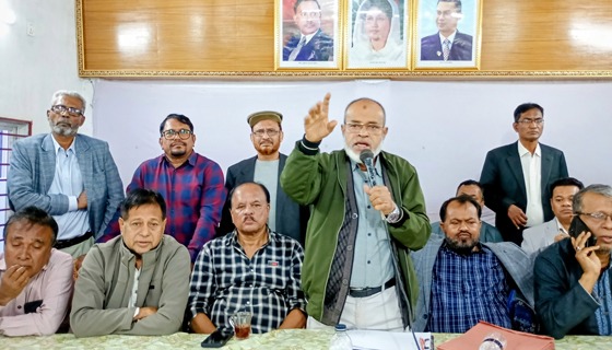 তারেক রহমানের আগমন উপলক্ষে চাঁদপুর জেলা বিএনপির যৌথ সভা