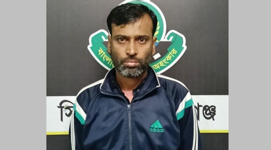 মাদক মামলায় সাজাপ্রাপ্ত আসামী মো: রাসেল মুন্সিগঞ্জে গ্রেফতার