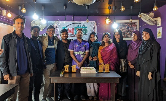 দশমিকের ষষ্ঠ প্রতিষ্ঠাবার্ষিকী উদযাপন