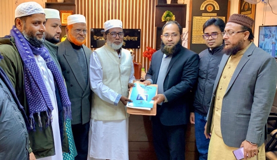 রাজশাহী-৩ আসনে জামায়াত প্রার্থীর  মনোনয়ন ফরম উত্তোলন