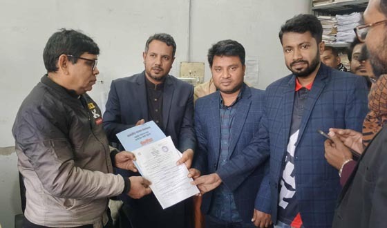 ঝিনাইদহ-৪ আসনে রাশেদ খানের মনোনয়নপত্র গ্রহন