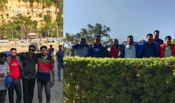 আশাশুনি প্রেস ক্লাবের বার্ষিক আনন্দ ভ্রমন সম্পন্ন