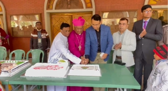 রাজশাহীতে খ্রিস্টান ধর্মাবলম্বীদের মহোৎসব বড়দিন উদযাপিত