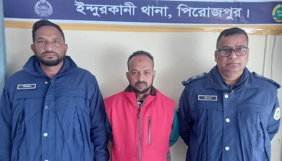 ইন্দুরকানীতে যুবলীগের সভাপতি গ্রেফতার