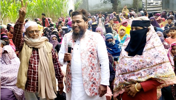 ইনসাফ ও নিরাপদ ফরিদপুর-৪ গড়তে চান মুজাহিদ বেগ