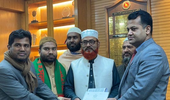 চাঁদপুর-৩ আসনে জামায়াত প্রার্থী অ্যাড. শাহজাহান মিয়ার মনোনয়নপত্র সংগ্রহ