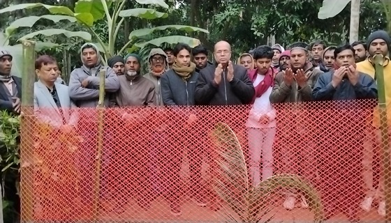 লোহাগড়ায় কৃষকদলের আহবায়ক আলম মুন্সীর কবর জিয়ারত করলেন ফরিদুজ্জামান ফরহাদ