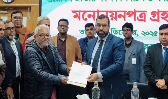 মেহেরপুরের দুটি আসনে বিএনপি জামায়াতসহ ১২জন প্রার্থী মনোনয়ন পত্র দাখিল