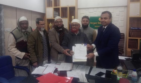 রংপুর -২ আসনে এটিএম আজহারুল ইসলামের মনোনয়নপত্র দাখিল