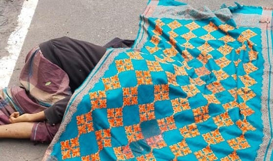 অভয়নগরে ট্রাকের চাপায় কৃষকের মৃত্যু, চালকসহ ট্রাক আটক